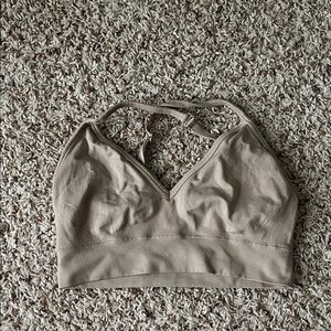 Secret Treasures Beige Seamless Bralette